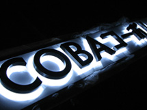 COBAコーポレーション　LEDバックライト　施工実績